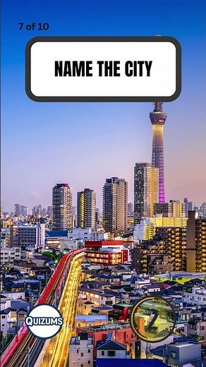 Guess the 10 Cities of the World 🌍 | Can You Get All 10 Right? #guessthecity