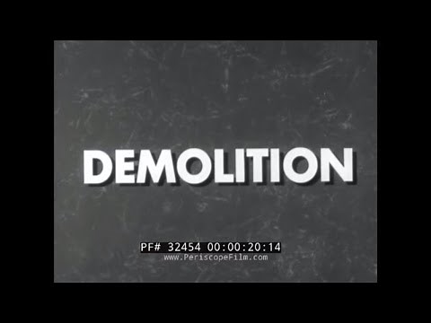 1950s U.S. ARMY DEMOLITION ELECTRIC PRIMER TRAINING FILM 32454
