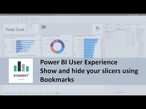 Show and Hide Slicers in Power BI using Bookmarks