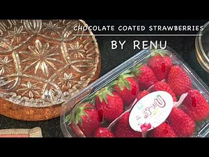 How to make chocolate coated strawberries | quick & easy recipe