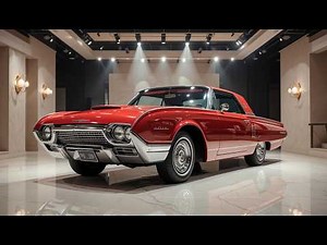 The Legendary 1962 Ford Thunderbird – A Vintage Dream"