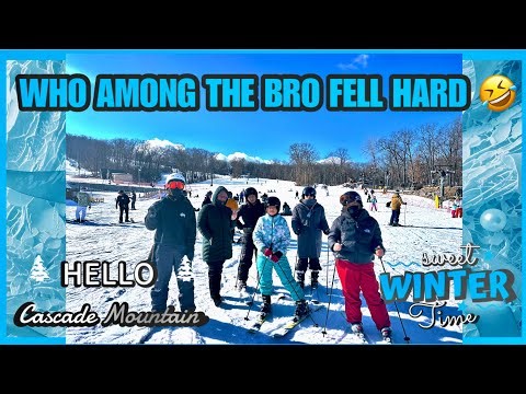 SKIING AT CASCADE MOUNTAIN; FIRST GATEAWAY OF THE YEAR⛷️ || PORTAGE, WI