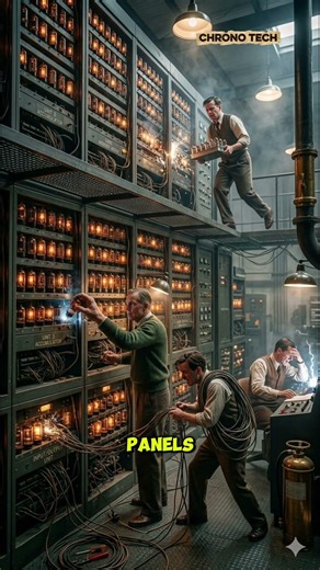 ENIAC and the birth of digital computing #TechHistory #technology #usa #usashorts #Shorts