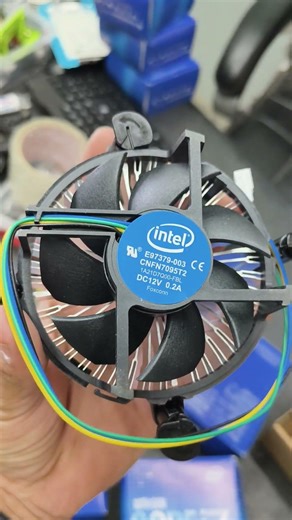 Intel Cpu Fan For Basic Computer #techtips #computer