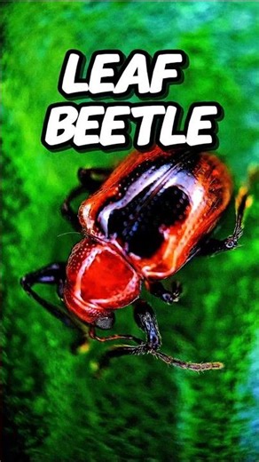 Microscopic View of a Leaf Beetle | Incredible Color & Texture Detail #beetle #leafbeetle #insects