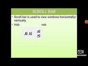 Scroll bar in visual Basic 6