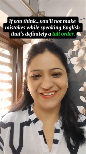 "Tall Order? Not That Easy! 😮 #EnglishLearning #Vocabulary #Shorts”