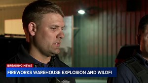 VIDEO: Explosion at NorCal fireworks facility sets off hours-long fire