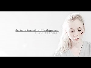 the transformation of beth greene || the walking dead {5x08+} if you must die, sweetheart...