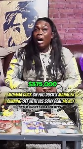 60K views · 197 reactions | Momma Duck On Fbg Duck’s Manager Running Off With His Sony Deal Money | HipHop Stars Legends | Facebook
