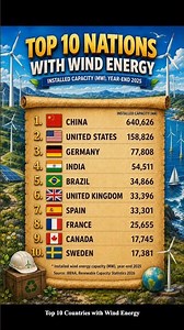 Wind Energy Leaders: 10 Countries Dominating Renewable Power Generation