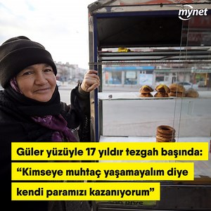71K views · 955 reactions | Konya'da 17 yıldır açtığı simit tezgahıyla evinin geçimine katkı sağlayan Elife Öztürk, yıllardır müşterilerini güler yüzüyle karşılıyor. | Mynet | Facebook