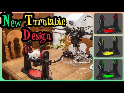 Two Axis Fari Turntable for 3D scanner