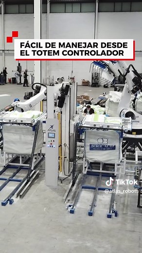 Línea de producción automatizada con robótica avanzada
