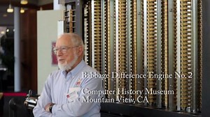 Babbage Difference Engine No. 2 - Talk and Demonstration