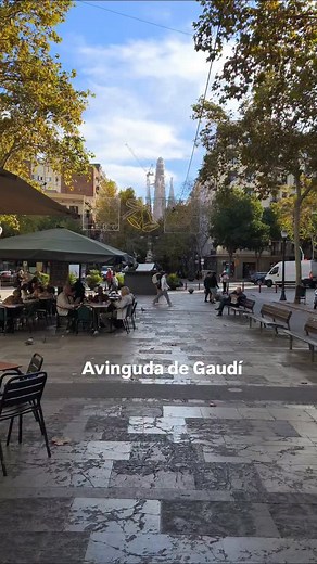 Avinguda de Gaudí leads to the Sagrada Família in Barcelona.❤️ #barcelona_information_site #streets_storytelling #traveldestinations #gaudiarchitecture #spain | Barcelona info site