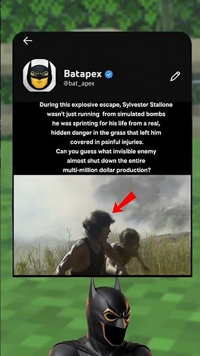 In Rambo First Blood Part II 1985 Sylvester Stallone wasn't just running from simulated