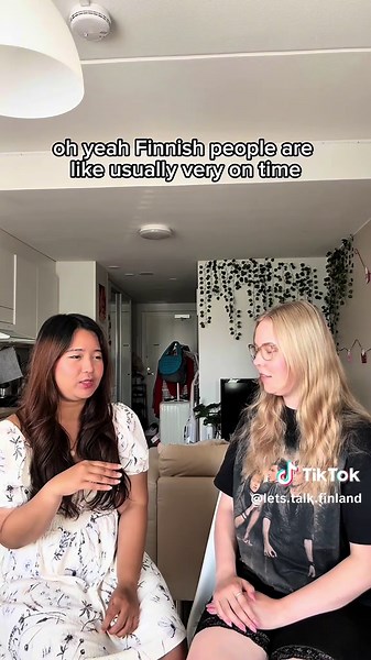 Finnish punctuality is real🕙 Listen to the full episode of K’s experience on Finland at Let’s Talk Finland podcast on Spotify🎧 #punctuality #thehappiestcountry #letstalkfinland #talkingfinland #finland #finnish #finnishtiktok #suomi #suomitiktok #finland🇫🇮 #finnishproblems #cultureshock #myanmar #stereotype
