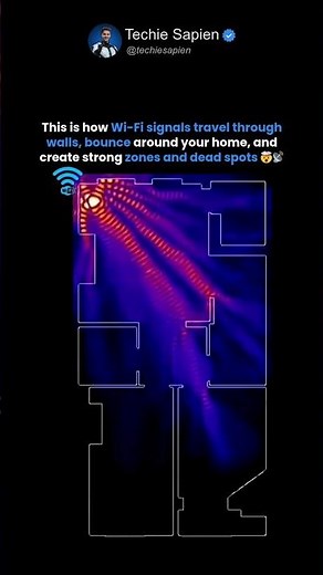 How WiFi Actually Travels Through Walls 🤯📡