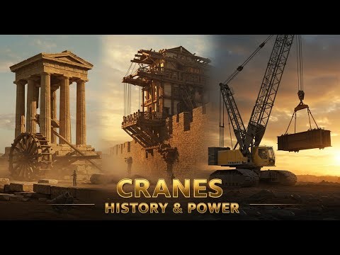 The History and Power of Cranes | From Ancient Greece to Mega Machines