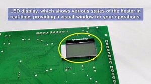 42002-0007S, 461105 Control Board - 8 Pins, Replacement for Mastertemp, Mastertemp 125 and Sta-Rite Max-E-Therm Pool and Spa Heater, Aftermarket Part