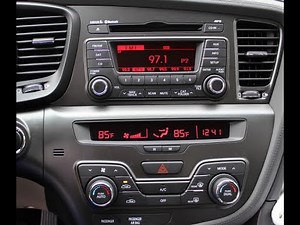How to Remove Radio / Display / CD Player from Kia Optima 2012 for Repair.
