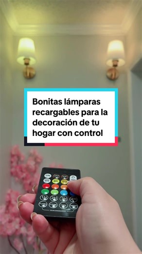 Lámpara para decorar tu hogar luz led con control #OfertasdeAñoNuevo #Lamparas#HomeDecoration#controlRemoto#luzLed