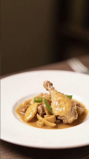 Fricassée de poulet traditionnelle : une recette française savoureuse et réconfortante #food #bonne