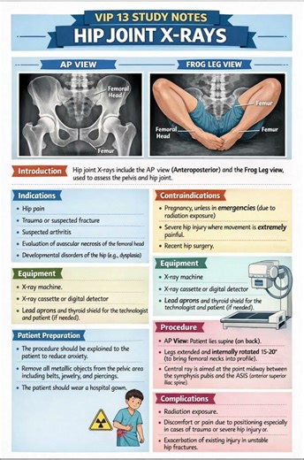Hip Joint X-Ray Explained in 30 Seconds | AP & Frog Leg View | Radiology Shorts #shorts #anatomy