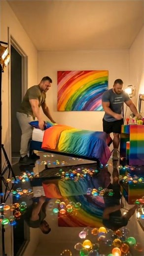 This Floor Is Unreal 😱 Tiny Glass Light Balls Epoxy Floor