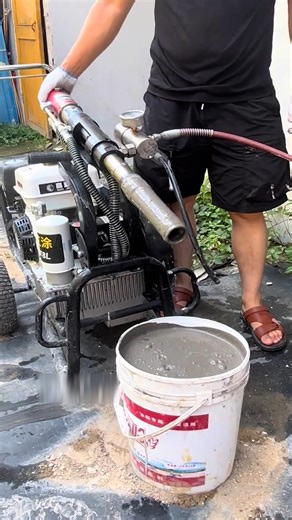 4.1K views · 12 reactions | Concrete Spray Machine. #ConstructionWork #ConcreteSpray | Exclusive Car Spa Detailing | Facebook
