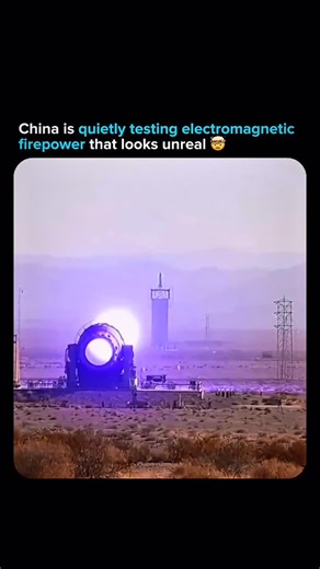 AIPulze | AI Tools & Technology | China is running experimental tests in Xinjiang with an electromagnetic launcher capable of pushing projectiles to near Mach 7 using pure... | Instagram