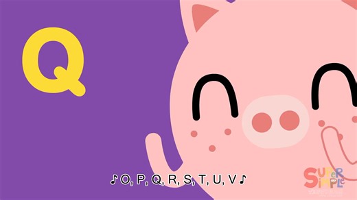 sss英文启蒙儿歌动画026-The Alphabet Swing