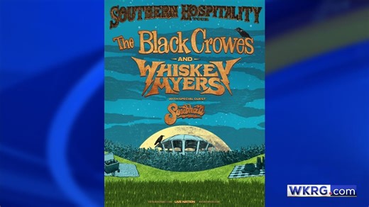 The Black Crowes to perform at The Wharf with Whiskey Myers, Southall | WKRG.com