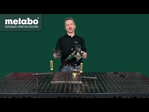 Metabo presents: Weld bead remover PFM 17