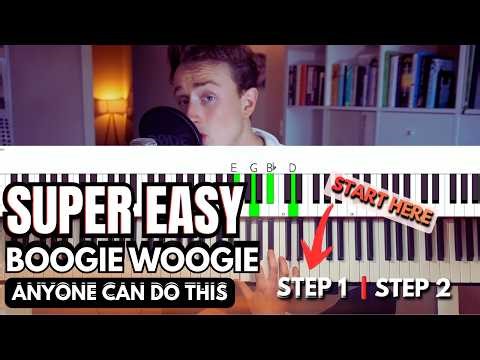 Boogie Woogie Piano In 2 Steps (Absolute Beginner)