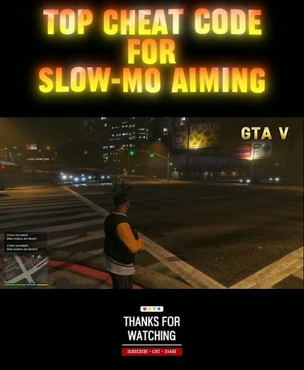 GTA 5 Slow Motion Aiming Cheat Code 🎯⏱️ | Bullet Time Aim | Play with MH #gta5 #gtaonline #gtav