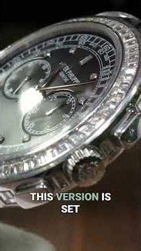 Patek Philippe Diamond Watch: High Jewelry Meets Horology #shorts