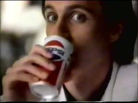 1987 Pepsi commercial. Featuring Bronson Pinchot from "Beverly Hills Cop".