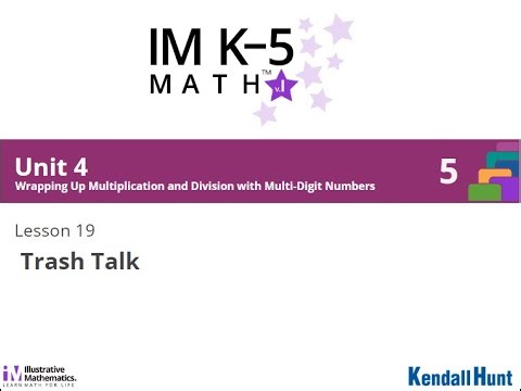 Illustrative Math Grade 5 Unit 4 Lesson 19