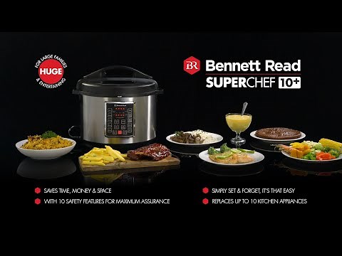 BENNETT READ 10L SUPERCHEF PRESSURE COOKER