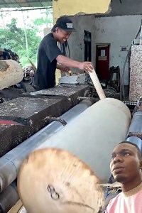 How to use wood 🪵 to make cartoon. | Brother Elvis comedy