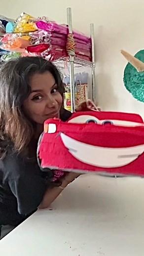 How to Make a Lightning McQueen Pinata | Pinata Making Tutorial