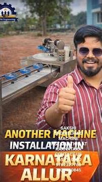 AUTOMATIC RAJGIRA/BUNDI LADDU MACHINE INSTALL KARANTAKA #bundiladdu #rajgira #chikki #laddumachine