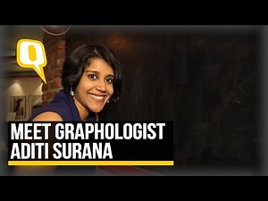 The Quint: Watch Graphologist Aditi Surana Analyse Handwriting!