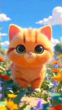 "Max the Cat's Magical Adventure in Toonville! 🌈🐱 | Funny Cartoon Shorts