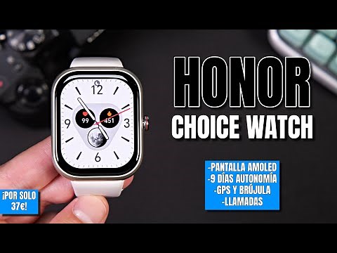 El smartwatch de 40€ con TODO ¡Es una locura! ⌚ HONOR Choice Watch | REVIEW