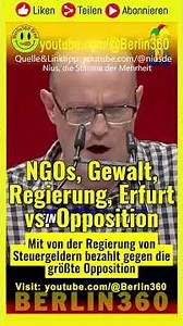 🤡🚨#nius #extremists #Antifa #violence #Erfurt #AfD #partyconference #ulrichsiegmund #weidel #chru...
