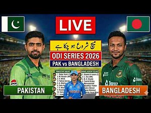Pakistan vs Bangladesh 1st ODI Live 2026 Schedule & Time Table | Pak Squad Announced?