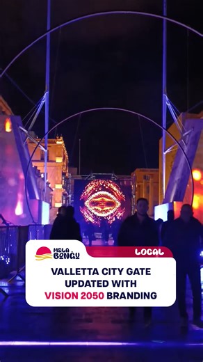 Valletta’s City Gate has been updated with new visuals linked to Malta’s Vision 2050 initiative, bringing the long-term strategy into focus at one of the country’s most recognisable landmarks. The branding places Vision 2050 at a high-visibility gateway used daily by commuters, tourists and students, highlighting a roadmap focused on Malta’s economic, environmental and social direction over the coming decades. Vision 2050 is expected to shape policy discussions around sustainability, infrastruct